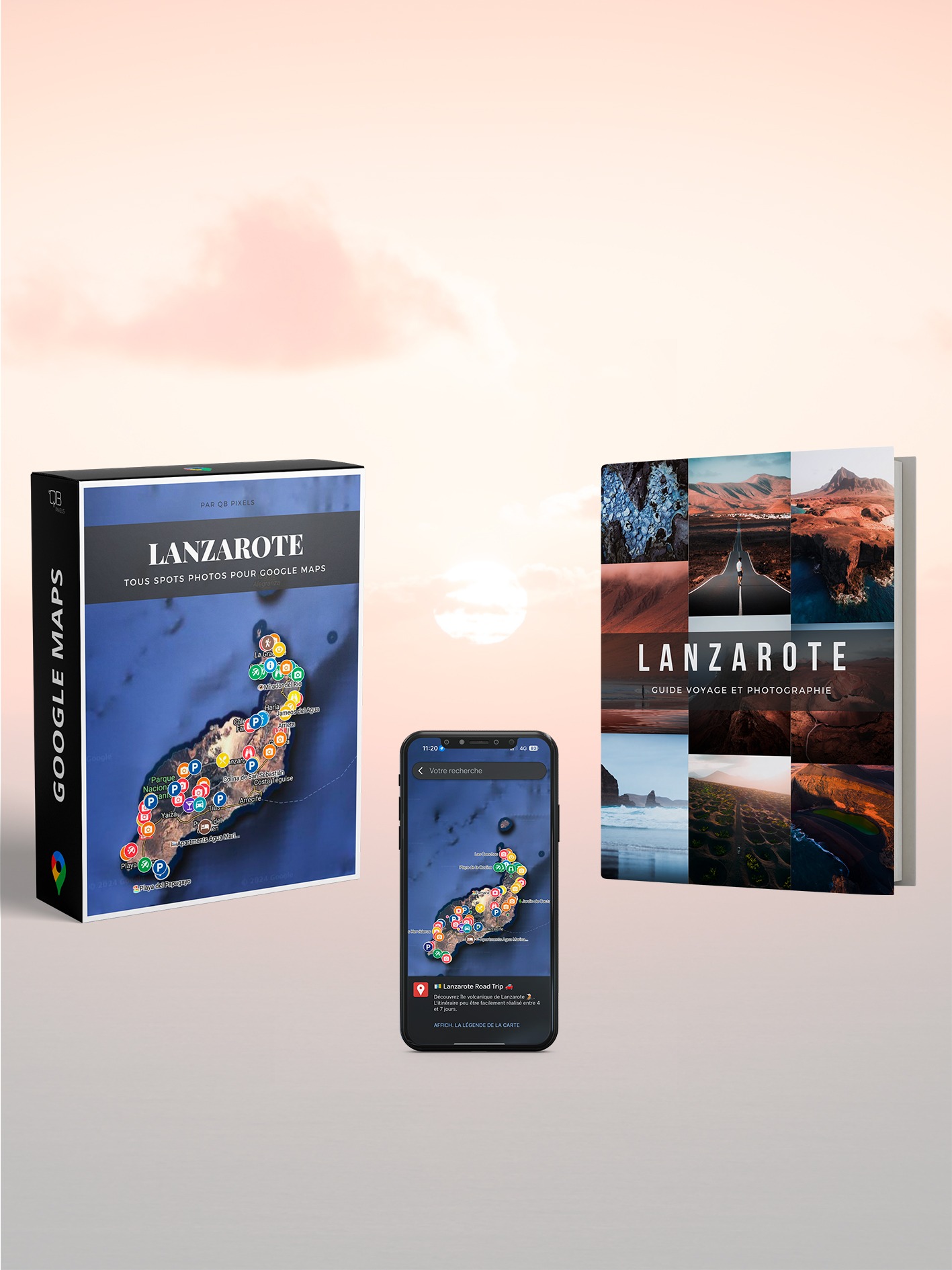 Carte et Guide de voyage LANZAROTE 🇮🇨