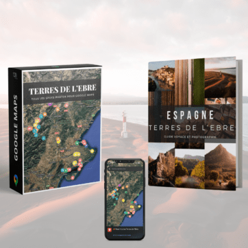 Carte et Guide de voyage TERRES DE L’EBRE, CATALOGNE 🇪🇸