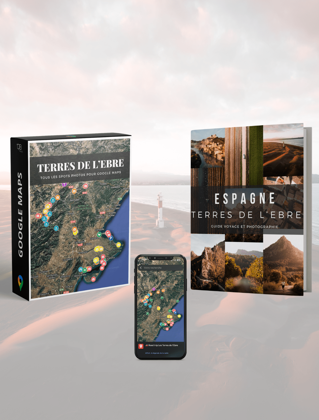 Carte et Guide de voyage TERRES DE L’EBRE, CATALOGNE 🇪🇸