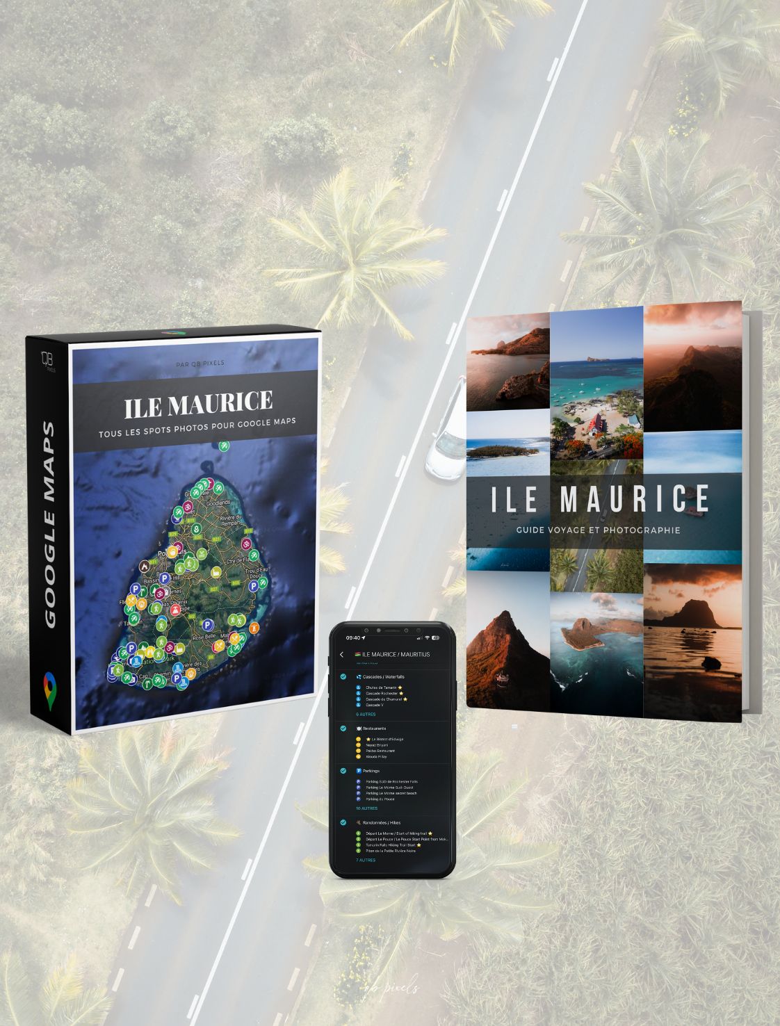 Carte et Guide de voyage Ile Maurice