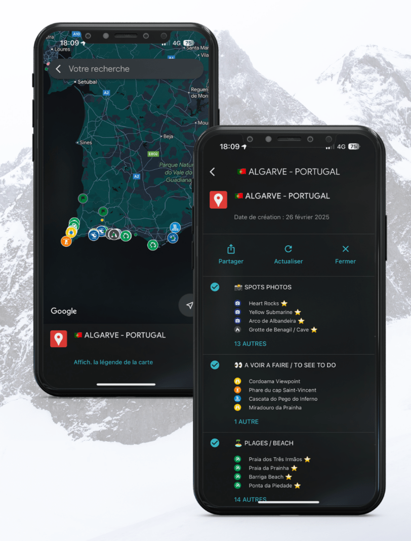 Carte de voyage ALGARVE 🇵🇹 – Image 5
